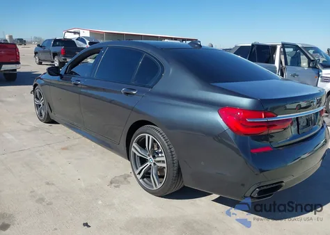 2019 BMW 740I from USA, damaged, VIN WBA7E2C52KB218657